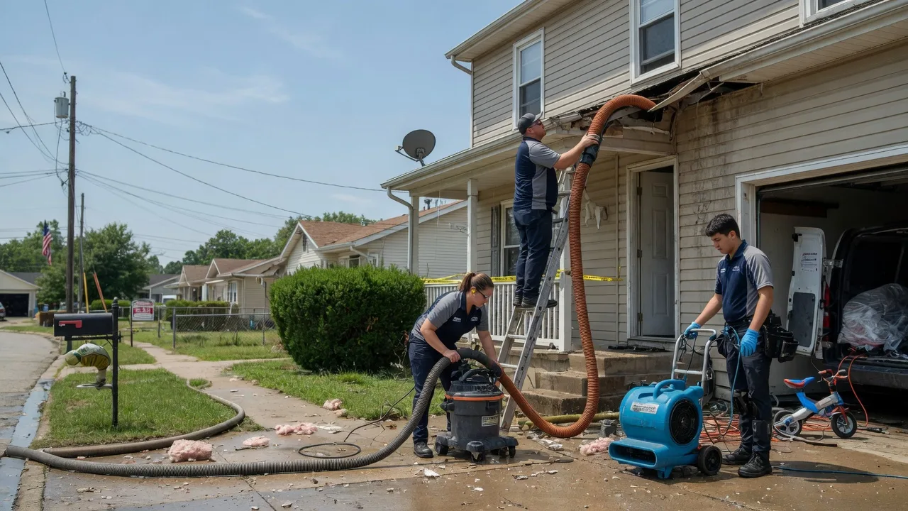 Water Damage Restoration in Tryon, OK near me
